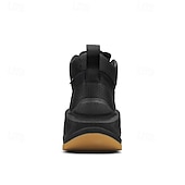 baratos Botas de caminhada-calçados esportivos masculinos bege de cano alto - botas táticas de caminhada duráveis para aventuras ao ar livre