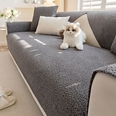abordables Funda de sofá-Funda de sofá para sofás en forma de L de 1, 2 o 3 plazas, apta para mascotas, acolchada, antideslizante, lavable, suave y duradera para sala de estar.