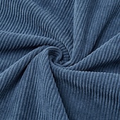 billige Klassisk poloskjorte for menn-2 stk. herre kordfløyelsskjorte poloskjorter fritid sport jakkeslag langermet mote basis fargeblokk 2-delt flerpakning høst vår &amp;høst alle årstider vanlig passform