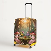 economico Abbigliamento da casa e pantofole per la casa-Coprivaligia elastico con stampa di paesaggi, protezione per valigia elastica, coprivaligia da viaggio