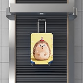cheap Home Wear &amp; Home Slippers-Fox Animal Print Luggage Cover Stretch Suitcase Protector Elastic Travel Baggage Cover