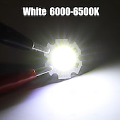 preiswerte LED-Kolbenlichter-5 Stück 10 Stück COB-LED-Lichtchipperlen, leuchtende Oberfläche 11 mm, 3/5/7/10 W, 260 mA, DIY-Energiesparlampe für Scheinwerfer, Flutlicht, Packung mit warmweißem/weißem/natürlichem Licht
