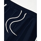 cheap Running Pants &amp; Tights-Men's Wide-leg Sweatpants sport pants Casual Pants with Pockets Split High Waist Bottoms Gym Athleisure Workout Spring Fall Breathable Gym Workout Track Regular Fit Sportswear Activewear Solid Colored