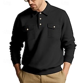 abordables Sudaderas Básicas_-Hombre Sudadera Gris Claro Diseño Plano Bolsillo Diario Deporte Festivos Poliéster Ropa de calle Básico Casual Primavera &amp; Otoño Ropa Sudaderas con capucha Sudaderas Manga Larga