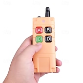 cheap Smart Switch-AC110V 220V 380V 30A 433 MHz 4CH Wireless Relay RF Remote Control Switch ReceiverTransmitter