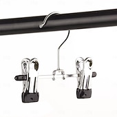 levne Úložiště a organizování-6 ks nastavitelný nerezový botník/složka na kalhoty/multifunkční přenosný cestovní prádelní stojan/pračka/háčky/sponky/ponožky/boty/sada 6 kusů (6)