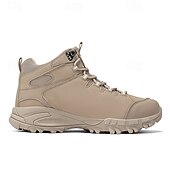 Men's Beige Waterproof Trail Boots – Durable and Comfortable, Perfect for Hiking, Trail Running and All-Day Outdoor Wear cheap Hiking Boots-Men's Beige Waterproof Trail Boots – Durable and Comfortable, Perfect for Hiking, Trail Running and All-Day Outdoor Wear