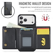 Недорогие Чехлы для iPhone-телефон Кейс для Назначение iPhone 17 Pro Max i16 15 14 Pro Max Plus 13 Pro Max Кейс на заднюю панель Защита от удара Ретро ТПУ ПК Кожа PU