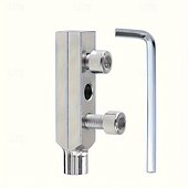 levne El Araçları-Nástroj na vytahování poškozených ventilů z kohoutku, ocelová trubka s nastavitelnou úhlou 1/2-3/4 palce &amp;odšroubovák, snadno uchopitelný, modrá rukojeť, základní sada pro údržbu instalatéra