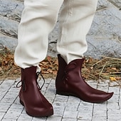 levne obuv-Retro Středověké Renesanční Boty Maškarní kostým Pánské Keltské Pirát předvečer Všech svatých Karneval Plesová maškaráda Plesová maškaráda Párty a večer Dospělé Boty