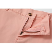 Χαμηλού Κόστους σορτς εργασίας-Ανδρικά Φόρεμα Σορτς Σορτς εργασίας Σορτς του γκολφ Τσέπη Σκέτο Άνεση Αναπνέει σύντομο ΕΞΩΤΕΡΙΚΟΥ ΧΩΡΟΥ Επιχείρηση Αθλήματα Καθημερινό Λευκό Κίτρινο