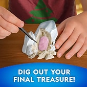 Недорогие Адвент-календарь и подарки в чулок-Адвент-календарь с драгоценными камнями подарки для чулков - рождественский подарок 2025 рождественский календарь обратного отсчета для детей с 24 драгоценными камнями для открытия каждый день полный