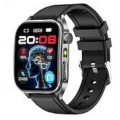 זול פרימיום-iMosi E810 שעון חכם 1.95 אִינְטשׁ חכמים שעונים Blootooth מד צעדים מזכיר שיחות מעקב שינה מותאם ל אנדרואיד iOS יוניסקס המתנה ארוכה שיחות ללא מגע יד עמיד במים IP68 מארז שעון 38 מ"מ
