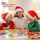 halpa helmien valmistussarja-jouluhelmet korujen tekoon riipukset savihelmet rannekoruihin kaulakorujen tekoon tee-se-itse-askartelut moniväriset polymeerikirjainhelmet välihelmet juhlakorut käsintehdyt asusteet