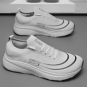 זול נעלי חג המולד לגברים-נעלי ריצה לגברים בצבע ירוק ניאון עם סוליה בעלת ביצועים גבוהים - נעליים אופנתיות ונוחות לחג המולד ולאורח חיים פעיל