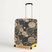 cheap Home Wear &amp; Home Slippers-Art Style Printed Luggage Cover Stretch Suitcase Protector Elastic Travel Baggage Cover