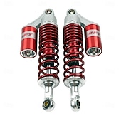 baratos Acessórios para motociclos e quadriciclos-rfy universal 320 mm 12,5 polegadas motocicleta suspensão traseira absorvedor de choque para honda / yamaha / suzuki / kawasaki para motoneta atv quad dirt bike