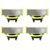 baratos Ferramentas Manuais-Lâminas de reposição para barbeador compatíveis com aparador elétrico philips one blade qp2520 qp2630 qp2515 qp6510 qp6520 qp6530