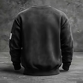 Χαμηλού Κόστους Πατριωτικά 250 Φούτερ-4η Ιουλίου 2026 250η Ημέρα Μνήμης Ανδρών 3D Εκτύπωση Μπλούζα Μακρυμάνικη Hoodie Φούτερ Καθημερινή Υπαίθρια