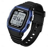 cheap Digital Watches-SANDA Gift for Women Men Digital Watch Large Dial Outdoor Sports Casual Luminous Calendar Date Waterproof Silicone Watch