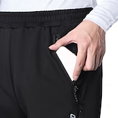 preiswerte Fahrradhosen Herren-Arsuxeo Herren Fahrradhose Fahrradhosen Fahhrad Hosen Unterteile Formpassend Winter Mountainbike MTB Straßenradsport Sport Winddicht Warm Reflektierende Besätze / Fluoreszenz Elastisch Schwarz