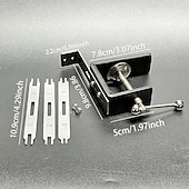 ieftine arte, meșteșuguri și cusut-Instrument rapid de fixare a fermoarului, clemă cu două capuri pentru înfilare ușoară a fermoarului