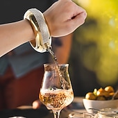 economico Attrezzatura da Campeggio-1 fiaschetta in acciaio inossidabile alla moda per donna: nasconde discretamente vino e cocktail &amp;liquori - accessorio perfetto per feste estive - un must-have per la cucina di alta qualità per Natale
