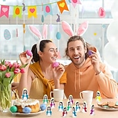  50/100 kleine Marienfiguren als Ostergeschenk, Mini-Marienfiguren in großen Mengen, winzige Statuen zum Befüllen von Ostereiern, mehrfarbige kleine Marienfiguren, Miniaturfiguren zum Verstecken