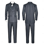 olcso Férfi jelmezek-Gótikus horror Sötét Akadémia Kabát Blúz / Ing Nadrágok Gótikus for Férfi Felnőttek Álarcos mulatság