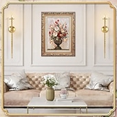 Недорогие Снижено до $30-Настенный подсвечник 1 шт. / 2 шт. большой витой подсвечник для свечей настенный металлический подсвечник для столовой, гостиной, офиса, спальни