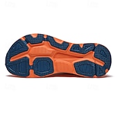 economico Sneakers Casual-scarpe da ginnastica arancioni da uomo con tomaia in mesh: calzature traspiranti e comode per sport all'aria aperta e abbigliamento casual