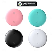 cheap Security Sensors &amp; Alarms-S5 Ultra-Thin GPS Tracker Card (Android Only), Wireless Charging Wallet Finder &amp; Child Locator, Real-Time Anti-Lost Tracking Device for Personal Items