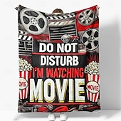 cheap Blankets &amp; Throws-Fleece Throw Blanket for Couch Gift Movie Classic Modern 3D Sofa Bed Decorative Warm Blanket Home Decor