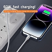 cheap Cell Phone Cables-Wireless Charging for Apple Watch iWatch Magnetic PD Fast Charging 65W 2-in-1 Type-C Cable 20V 3A