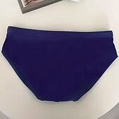 זול שחיית טרנקים ומכנסי לוח-בגדי ריקוד גברים חוטיני ים תחתונים תחתוני שחייה מתיחה נושם תחתיות שרוך גלישה ביקיני צלילה טלאים קיץ