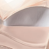 tanie Biustonosze sportowe i kamizelki-Damskie Biustonosz do jogi Stanik sportowy Bielizna Niskie wsparcie Oddychający Bezprzewodowy Wyściełany Jednolity/zwykły kolor Sport Odzież sportowa Czarny Rumiany róż Siłownia Trening Bieganie