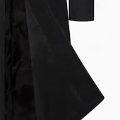 baratos Trench coat masculino-Homens Casaco Casaco impermeável Casaco longo Férias Diário Outono Inverno Poliéster A Prova de Vento Manter Quente agasalhos Roupa Moda Clássico Tecido Bolsos Lapela Trespassado