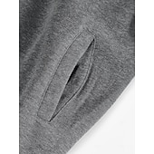 economico Felpe di base-Per uomo Maglia Felpa con zip Felpa con zip intera Nero Rosso Blu marino Blu Grigio scuro Colletto Mao Semplice Tasca Sport &amp; Outdoor Quotidiano Ferie Cotone Streetwear Essenziale Casual Autunno