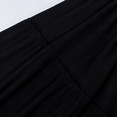 abordables Vestidos-Retro Antiguo Medieval Renacimiento Vestidos Vikingo élfico Color sólido Disfraz Mujer Celta Fantasía Real Víspera de Todos los Santos Carnaval Mascarada LARP Adulto Vestido