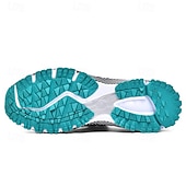 ieftine Adidași casual-Adidași sport albaștri pentru bărbați, din plasă, cu partea superioară respirabilă din tricot și talpă absorbantă de șocuri, pantofi sport ușori pentru sală, antrenament și purtare zilnică