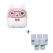 Недорогие Все для фото и видео-Новинка 2025 года: детская цифровая камера Polaroid Q5 с рисунком из мультфильма, симпатичная мини-камера для детей с HD-фотосъемкой и печатью, мини-видеокамера, рождественский подарок на день