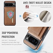 お買い得  その他のスマホケース-電話 ケース 用途 グーグル Pixel 10 Pro XL Pixel 10 Pro ピクセル9プロ ピクセル9プロXL Pixel 8 Pro Pixel 8 ピクセル9 バックカバー 耐衝撃 レトロ風 TPU PC PUレザー