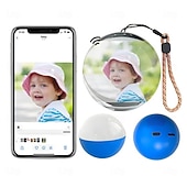 levne Dárkové předměty-Vánoční dárková ozdoba z magické křišťálové koule, držte dýchající vzpomínky v ruce, 2,7palcový sférický video přehrávač, nahrávatelná videa &amp;fotografie z počítače &amp;personalizovaný dárek pro chytrý