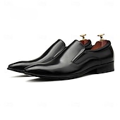 abordables Mocasines de cuero de primera calidad-Mocasines de piel para hombre con detalle de borlas: calzado elegante y cómodo para bodas, reuniones de oficina y eventos nocturnos.