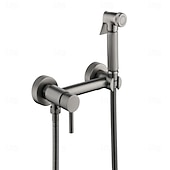 cheap Bathtub Faucets-Single hole Bidet Chrome Self-Cleaning Contemporary
