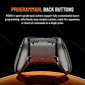 halpa Peliohjaimet-Lenovo S03 Langaton Peliohjain, jossa on kaksoisliikeseuranta Turbo-tila ja makrotallennustoiminnot - Langaton muotoilu PC PS3/PS4/PS5 -tyylillä, ergonominen ote ja Linux-yhteensopiva