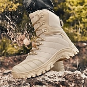 taktiska stridsstövlar för män i kamouflage med vattentätt tyg och halkfri sula, militärstil för friluftsliv, camping och överlevnadsträning billiga Kängor-taktiska stridsstövlar för män i kamouflage med vattentätt tyg och halkfri sula, militärstil för friluftsliv, camping och överlevnadsträning
