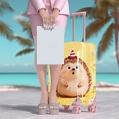 cheap Home Wear &amp; Home Slippers-Fox Animal Print Luggage Cover Stretch Suitcase Protector Elastic Travel Baggage Cover