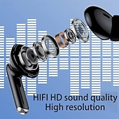 levne TWS Pravá bezdrátová sluchátka-Lenovo XT88 True Wireless sluchátka TWS Bluetooth 5.3, ergonomický design, hluboké basy, do uší, pro Apple, Samsung, Huawei, Xiaomi, Mi, běh, každodenní použití, cestování, mobilní telefon, auto,