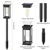 cheap Ground Lights-Solar Pathway Lights Waterproof, Solar Outdoor Lights,Auto-on/Off Pathway Light Solar Powered for Garden Lawn Patio Decoration